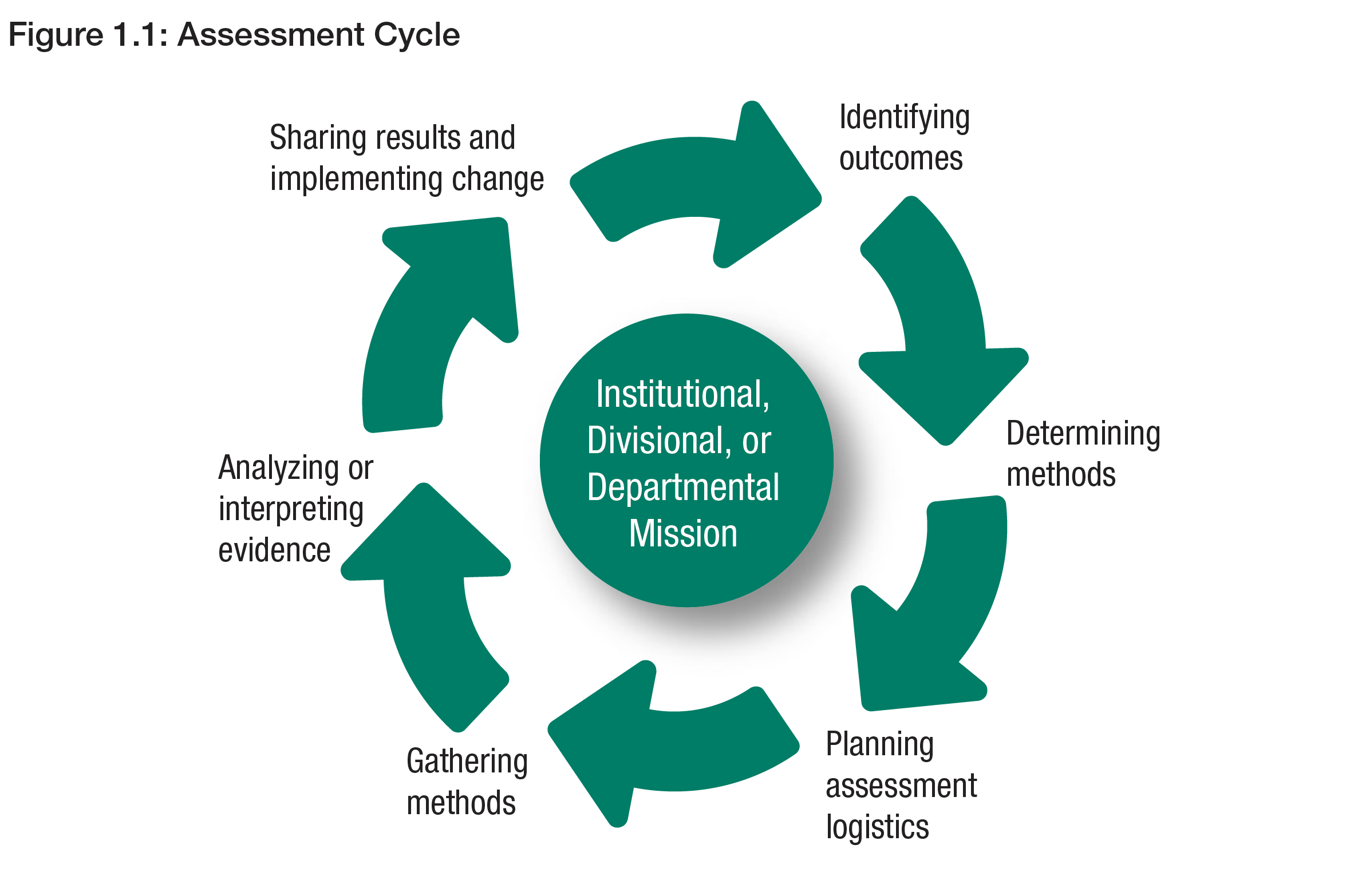 Assessment cycle graphic